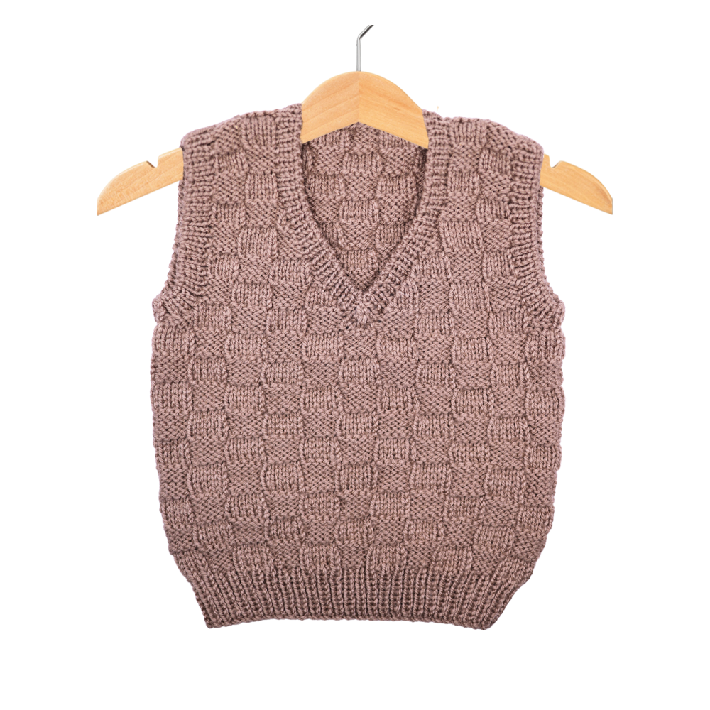 Beige Baby Vest